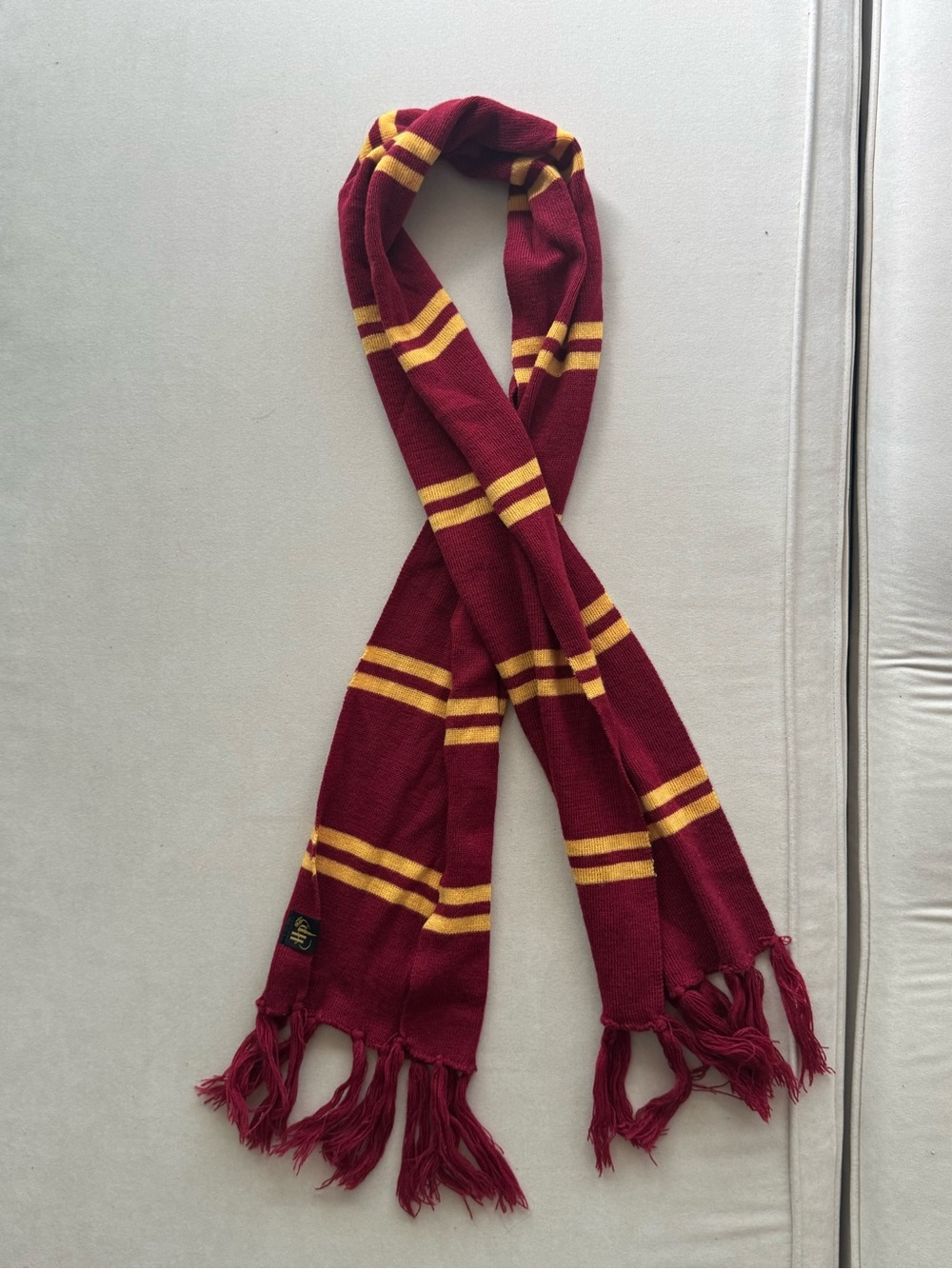 HP Griffindor Striped Knit Scarf
